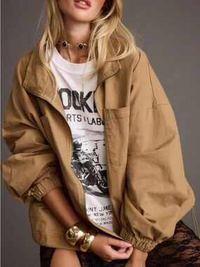 12th tribe Fairfax relaxed fit utility jacket like new